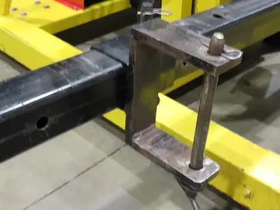 PWI 4K72R Mobile Frame Chassis Rotator RV Trailer Hydraulic 230/480V 3Ph 4000lbs