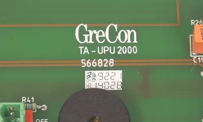 GRECON TA-UPU2000 PC BOARD 566828, TAUPU2000