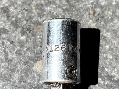 Mac Tools USA 3/8" Drive 3/8" SAE Hex Bit Chrome Socket Driver X126DS