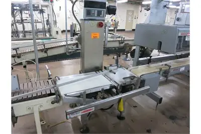 Ishida DACS-W-050-SB/PB-I check weigher, 11 lb capacity 120V 3ph