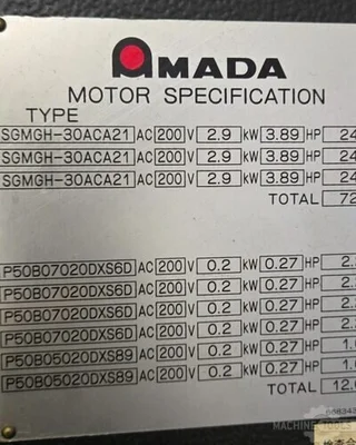 Used 2008 AMADA HDS-8025NT Press Brakes Georgia US | The Equipment Hub #1289496