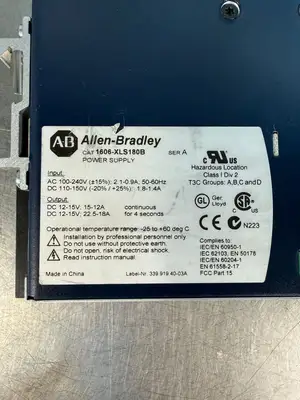 Allen Bradley 1606-XLS180B /A Power Supply 1606XLS (4.5.1)