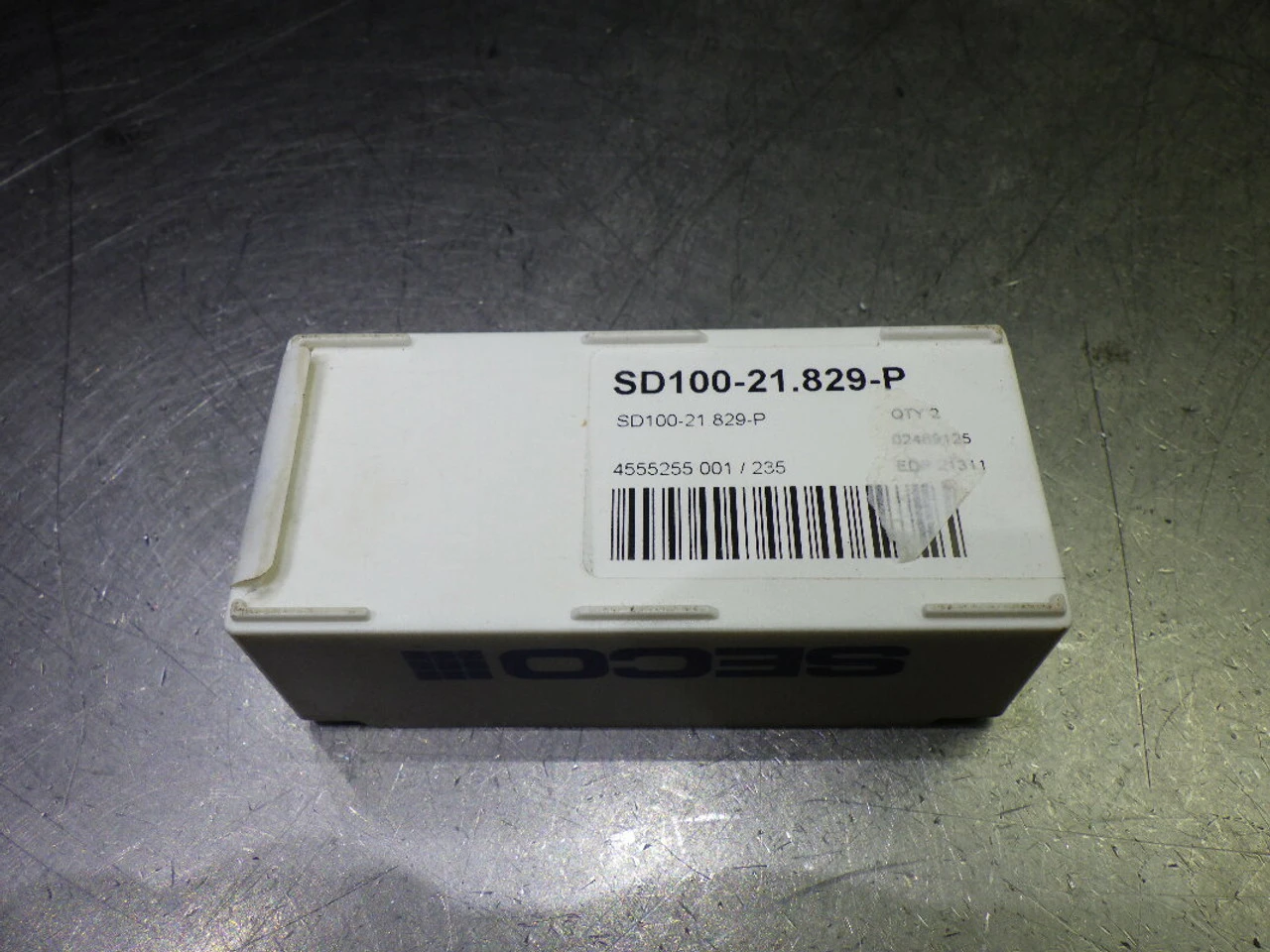 SECO 55/64" Carbide Drill Tip Inserts QTY2 SD-21.829-P (LOC3532)
