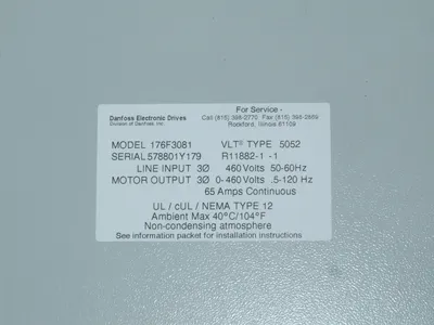 USED DANFOSS 176F3081