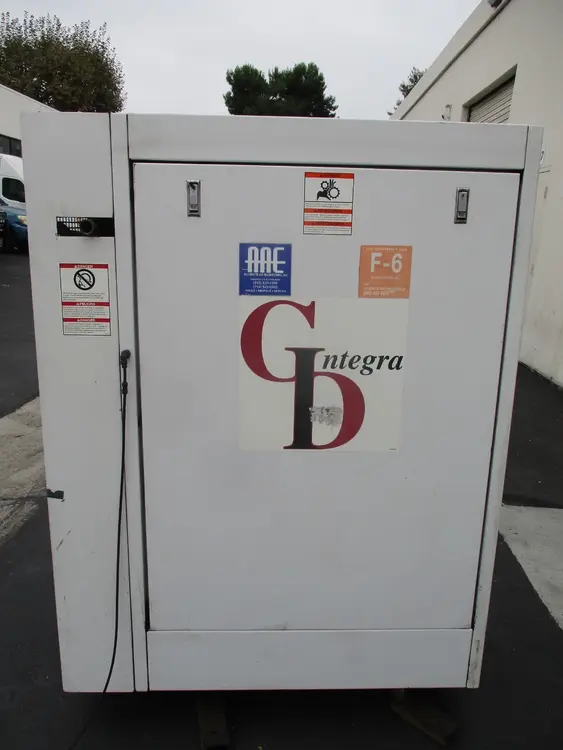 Used 2003 GARDNER DENVER EFC99 Rotary Screw & Sliding Vane Air Compressors | TNT Industrial #399337