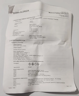 NEW Sigma-Aldrich 48889
