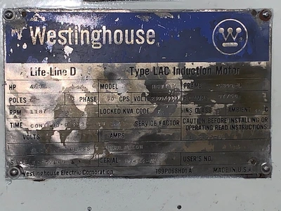 USED Westinghouse HSW1