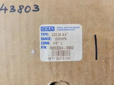 NEW WIKA 233.34