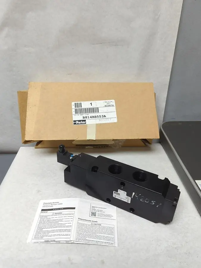 New | in-Stock PARKER B814BB553A Pump & Valve Parts | Surplus Asset Holdings #1218492