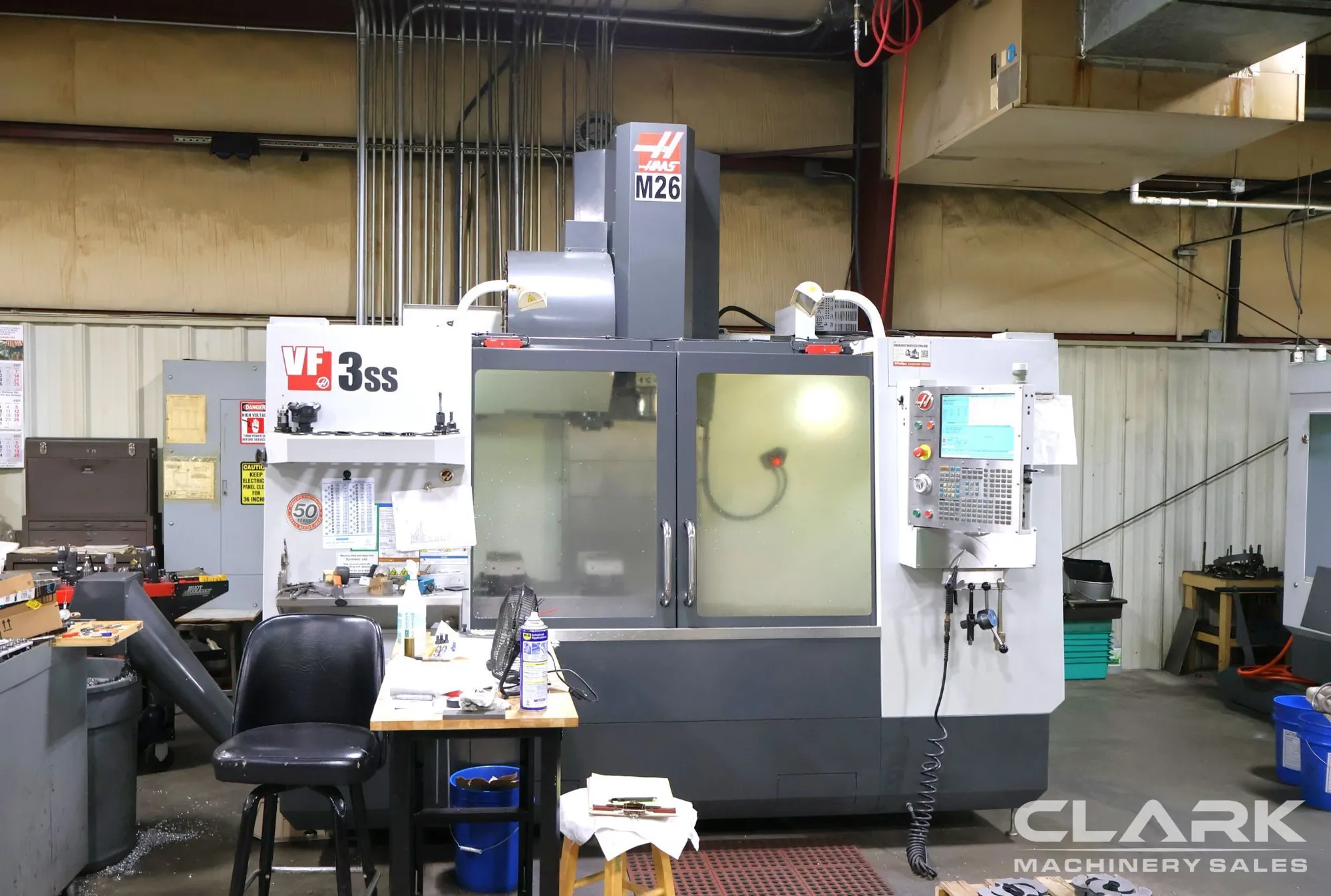 2011 HAAS VF-3SS, TSC, LOW HOURS