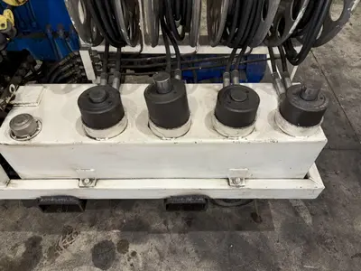40 TON MODERN HYDRAULICS 4 CYLINDER PORTABLE HYDRAULIC DIE SETTING & SEPARATING SYSTEM: YOBRO #23866