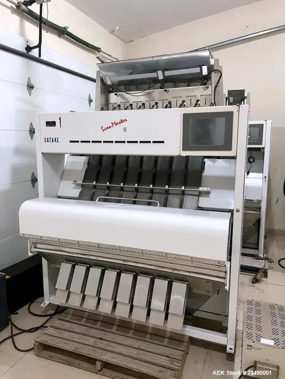 Used SATAKE SM11-800DE Color Sorters Illinois US | Aaron Equipment #174117