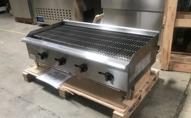 171-0444 48" 4-Burner Radiant Gas Broiler