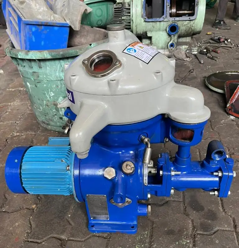 (2) Alfa-Laval MAB 103B-24 oil purifiers, SS bowl.