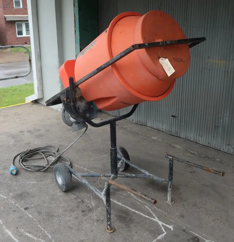 SPC9062  Mixer and Blender 3 cu.ft. Kushlan Products concrete mixer poly