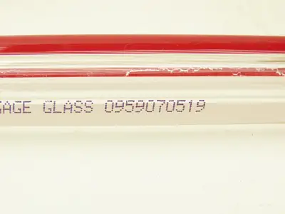 Duran 601-GG-034-2400 Redline HW Boiler Gage Glass 3/4"OD x 9-3/4" Long Lot of 8