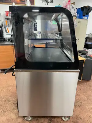 Used Federal Industries Used Federal CRB3628SS 36" Self Serve Refrigerated Merchandiser Display Cabinet 120V Display Refrigerators Illinois US | Falcon Restaurant Supply #1376145