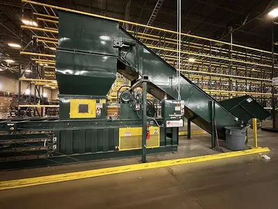 USED INTERNATIONAL BALER CORPORATION NA-1295-48 CLOSED DOOR BALER