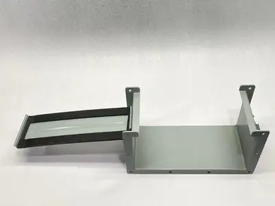 USED HOFFMAN STRAIGHT SECTION LAY-IN HINGED-COVER TYPE 12 12" X 6" X 6" GRAY