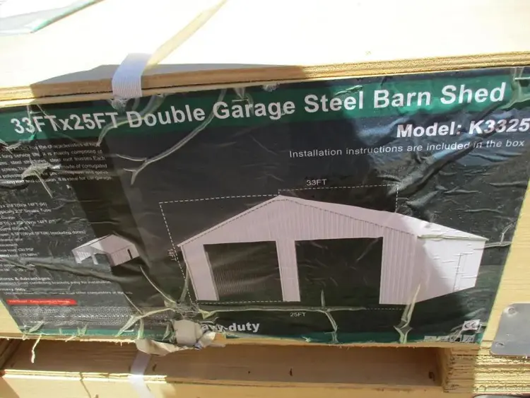 New | in-Stock KJ K3325 Sheds Utah US | CSS Equipment Sales #1360782