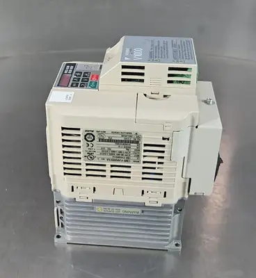 Yaskawa CIMR-VU4A0005FAA with SI-N3/V PRG:1019. V1000 AC Drive. 1B-16