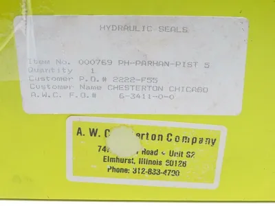 NEW CHESTERTON 000769 HYDRAULIC SEAL