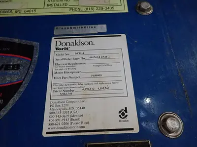 USED DONALDSON TORIT DFT 2-4