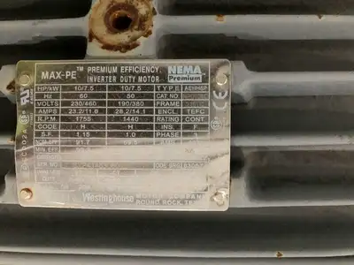 Airline Hydraulics Hydraulic Vane Pump 10HP 1755RPM 3PH 50gal 3000PSI