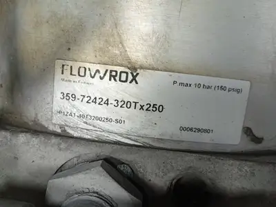 10" Pinch Valve 359-72424-320Tx250, PVE 10 A150-603LRZX