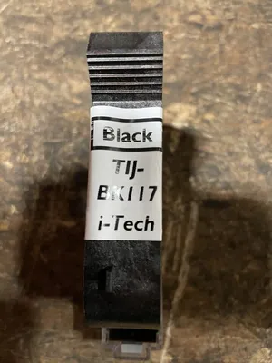 Domino I-tech TIJ-BK117 Replacement 42ml Black Ink Cartridge -NIB