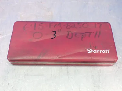 Used STARRETT 443 Micrometers Ohio US | HGR 24 #1249350