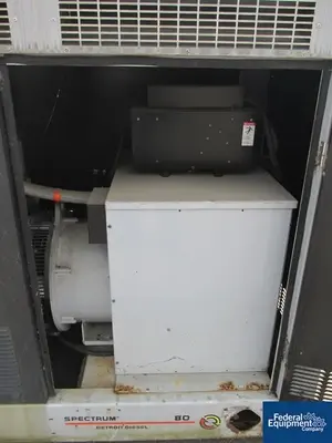 USED Spectrum Detroit Diesel 81 kW Spectrum Detroit Diesel Generator, Natural Gas
