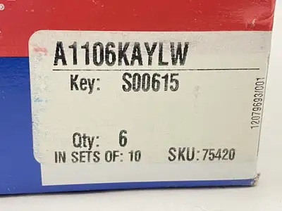 USED AMERICAN LOCK LOCKOUT PADLOCK YELLOW KEY S00615 LOT OF 10