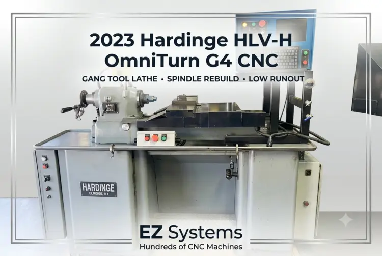 Used HARDINGE HLV-H Precision Lathes California US | [EZ] EZ Systems #1249631