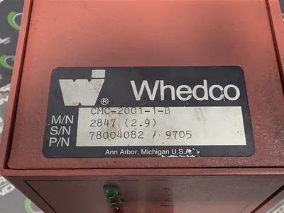 Whedco CMC-2001-1-B IMC Series Intelligent Motor Controller 78004082 / 9705 Used