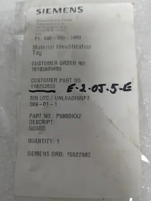 New | in-Stock SIEMENS P588DKX2 Pumps | Surplus Asset Holdings #1227497