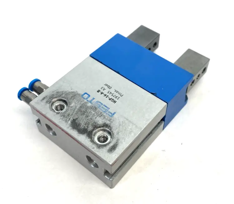 Used Festo 2-Finger Parallel Gripper, 5mm Stroke Per Jaw, 197545 Parts (Hydraulics and Pneumatics) Michigan US | Maverick Industrial Sales #1393542