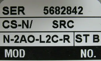 NEW FOXBORO N-2A0-L2C-R CONTROL MODULE N2A0L2CR N-2AO-L2C-R