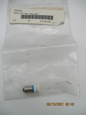 New SY-001237 (24vac/dc, EBT B, A4) LED Blue Bulb