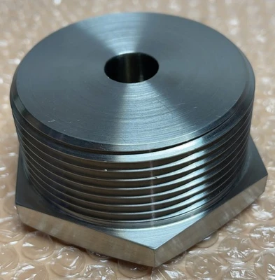 NEW NO BOX- Pipe Reducing Bushing 2-1/2”x1/2” Unbranded Stainless Steel Warranty
