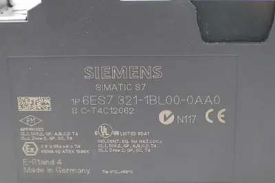 Siemens 6ES7 321-1BL00-0AA0 Simatic 7 SM321 Module STOCK K-3926