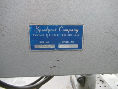 USED SPEEDYCUT TAPPING MACHINES ST-0
