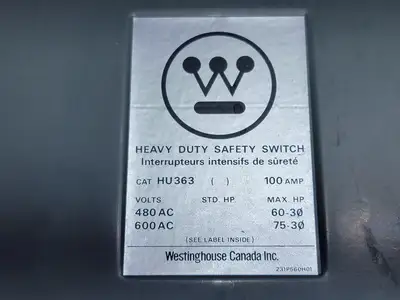 NEW WESTINGHOUSE HU363