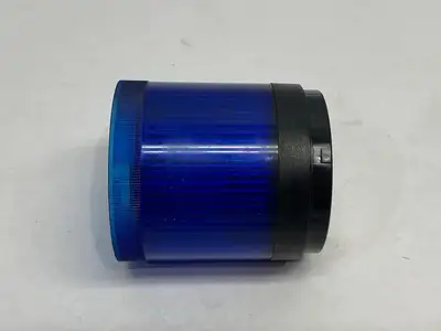 USED ALLEN-BRADLEY SER. B STEADY INCANDESCENT STACK LIGHT BLUE 120VAC