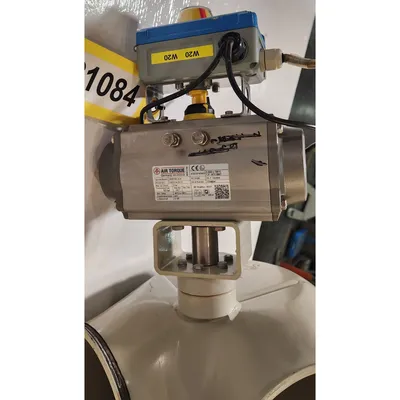 Used Jacob Tubing 8" (200mm) Dia. Two-way Pneumatic Diverter Valve