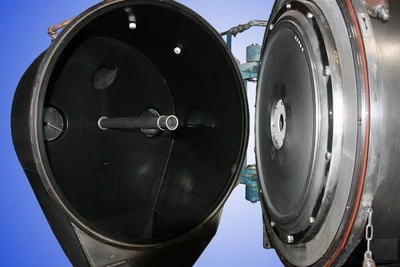 Heinkel HF 600 Inverting Filter centrifuge, Hastelloy C4.