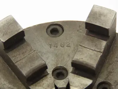 Buck Chuck 1462 6 Jaw Adjust-Tru Self Centering Manual Lathe Chuck 4" OD