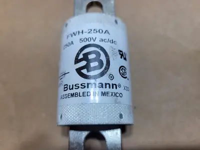 Used BUSSMANN FWH-250A Misc Electrical & Power Parts British Columbia CA | Lenmark #1439178