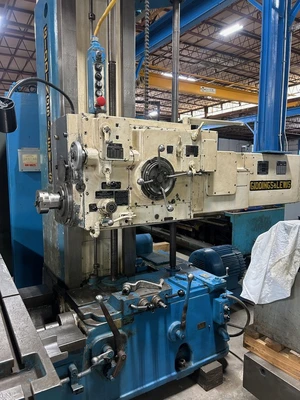 4" GIDDINGS & LEWIS Table Type HBM, 1959