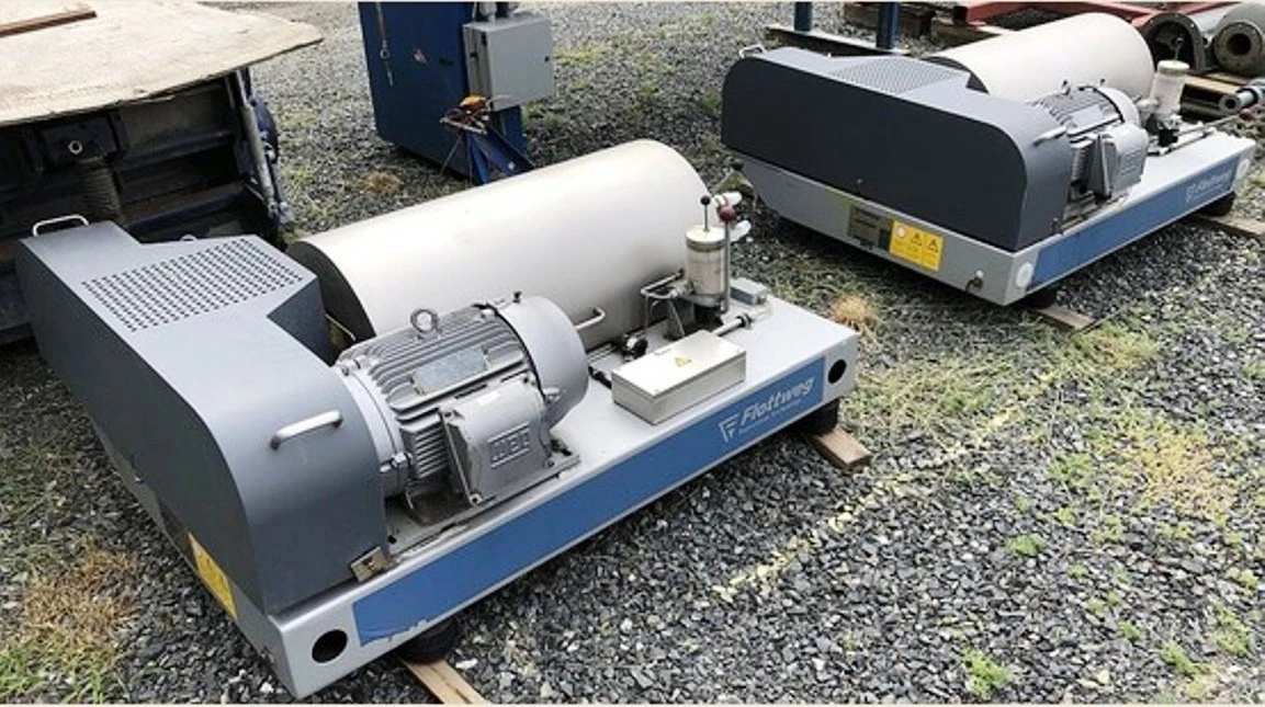 (2) Flottweg Z23-4/401 hybrid decanter centrifuges, 316SS.
